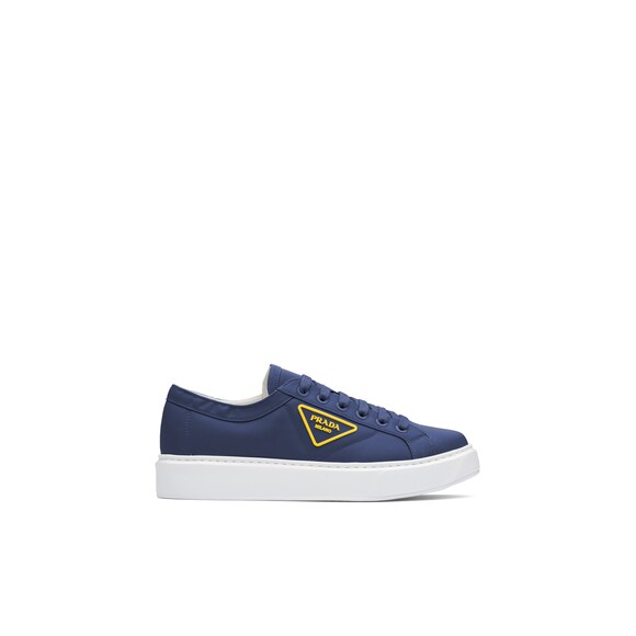 gabardine sneakers prada