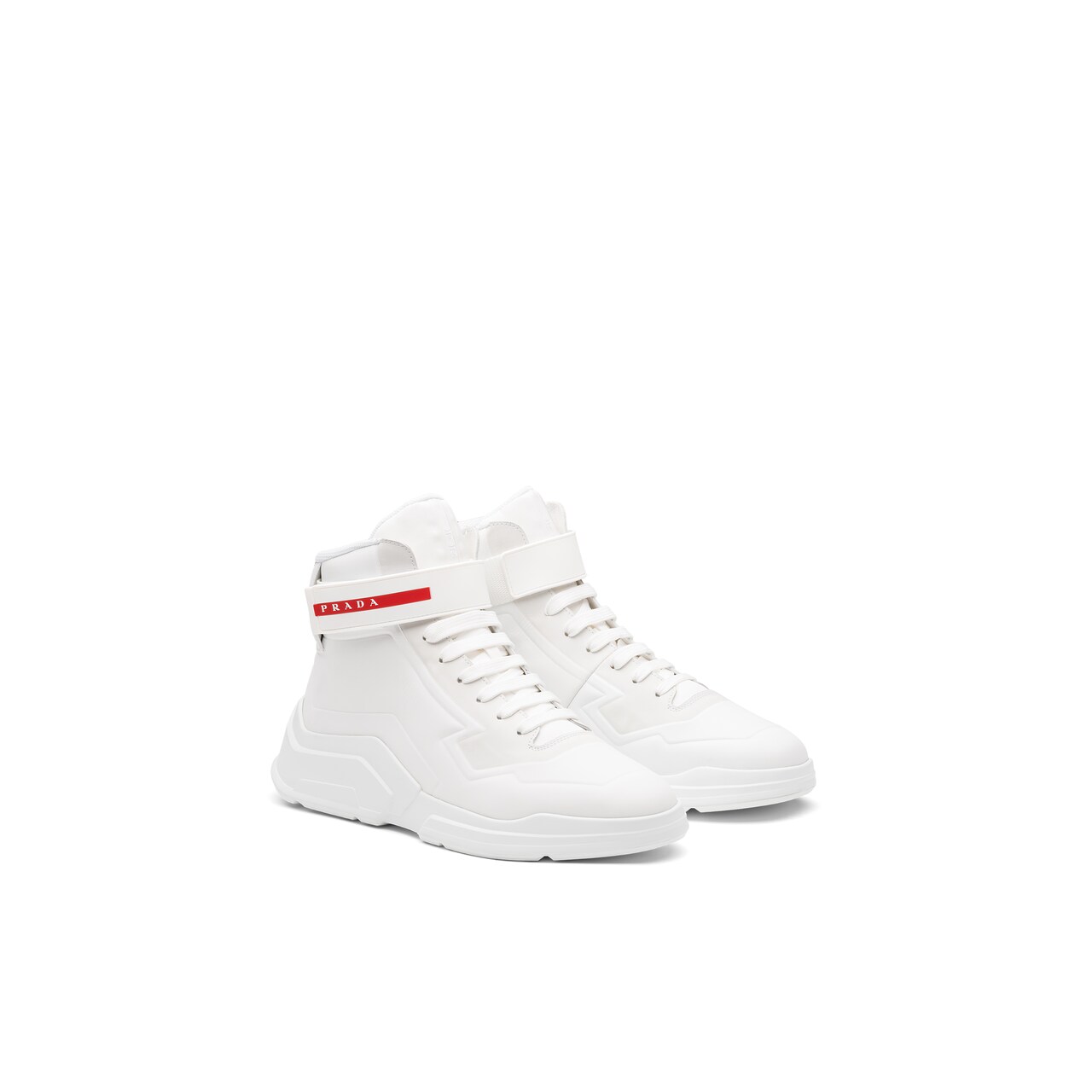 prada white sneakers