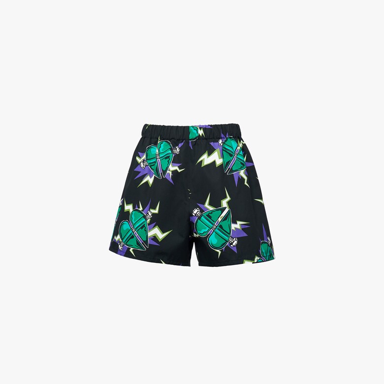 Poplin shorts