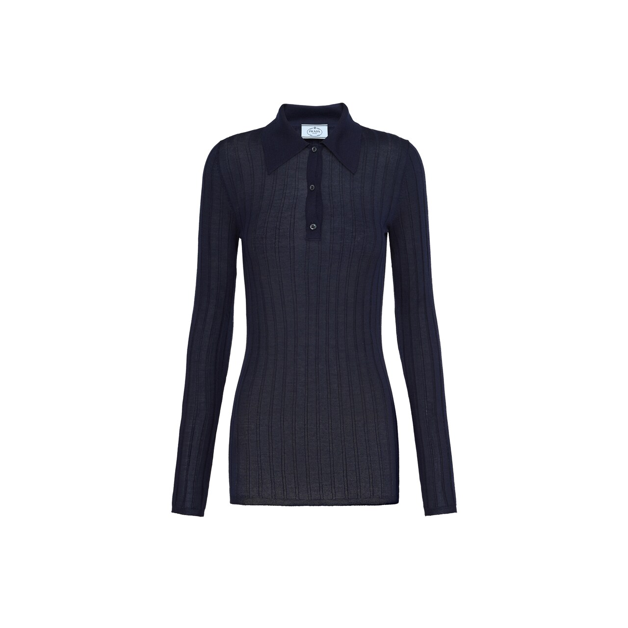 long sleeve prada polo