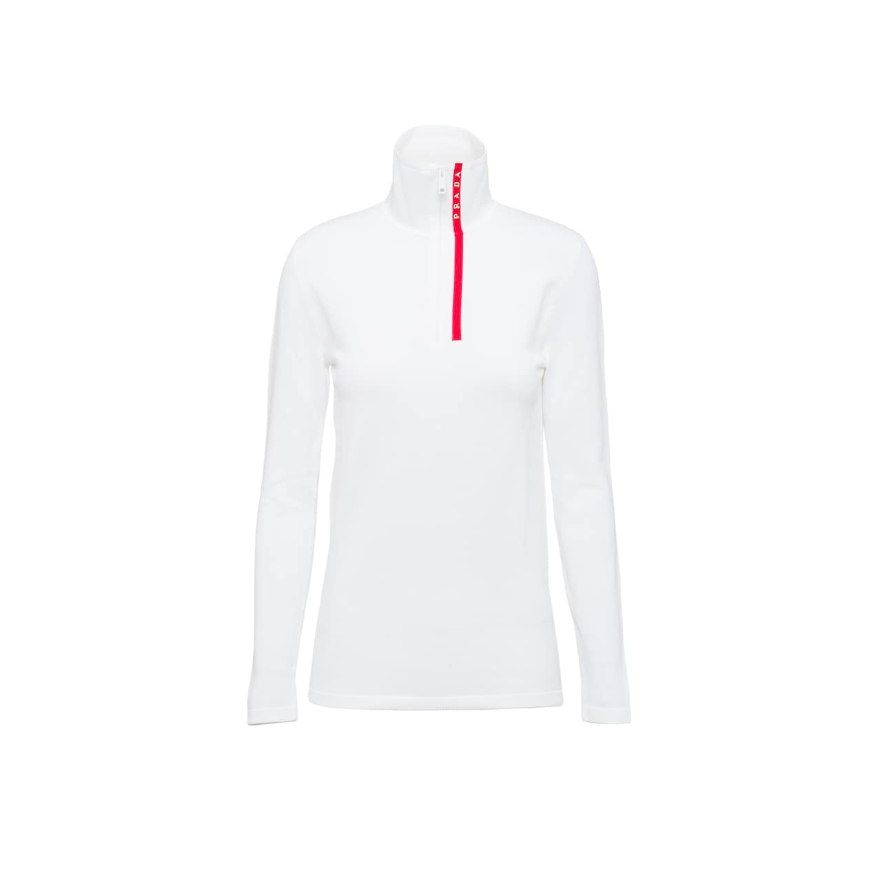 Prada nylon turtleneck sweater clearance