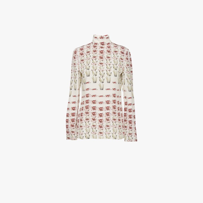 Crepe de chine top