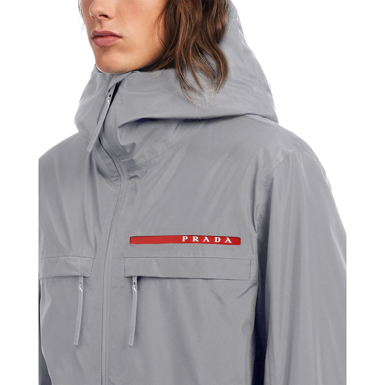 LRHX004 GORETEX nylon fabric ski jacket Prada SGN968_1SYI_F0024_S_182