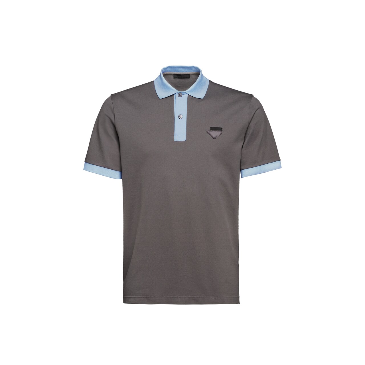 Two Tone Pique Polo Shirt