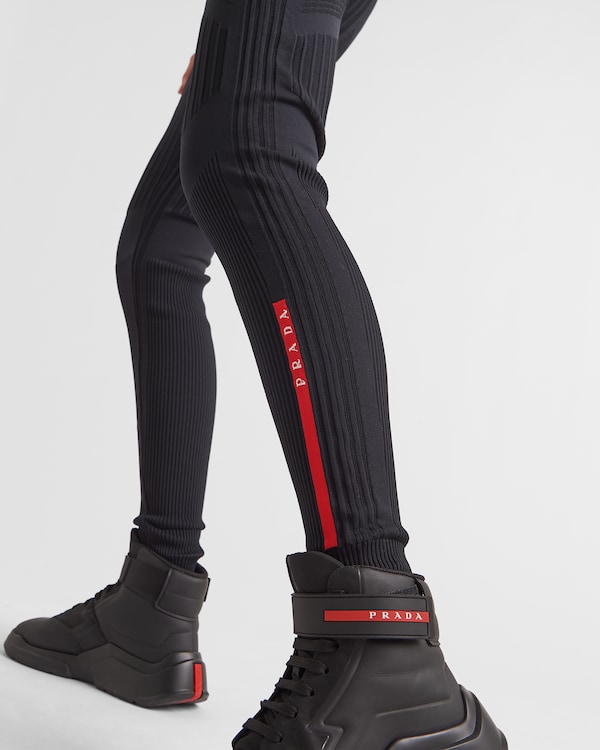 Tech Rec Re-Nylon piqué leggings Tech Rec Re-Nylon piqué leggings