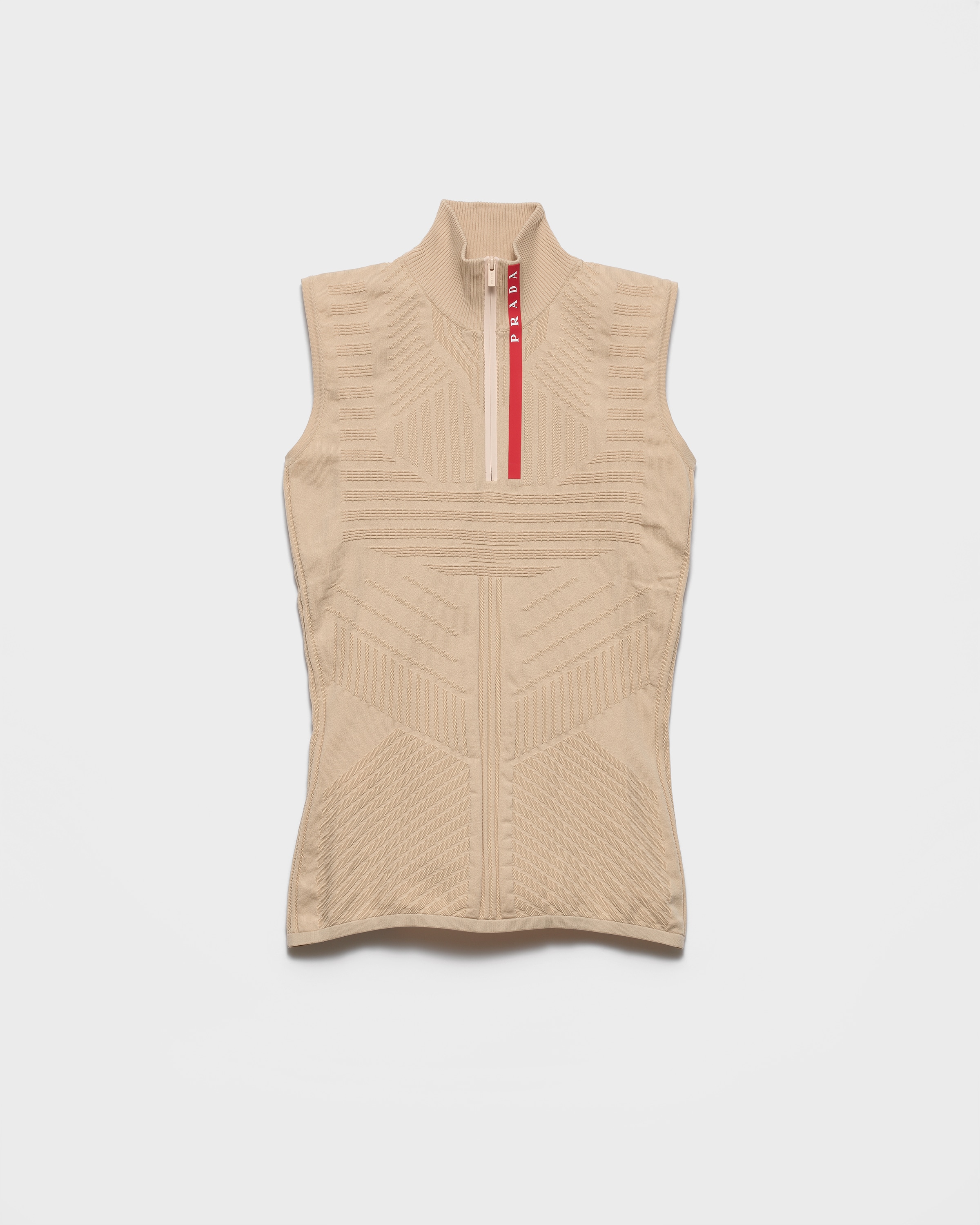 Re-Nylon turtleneck top