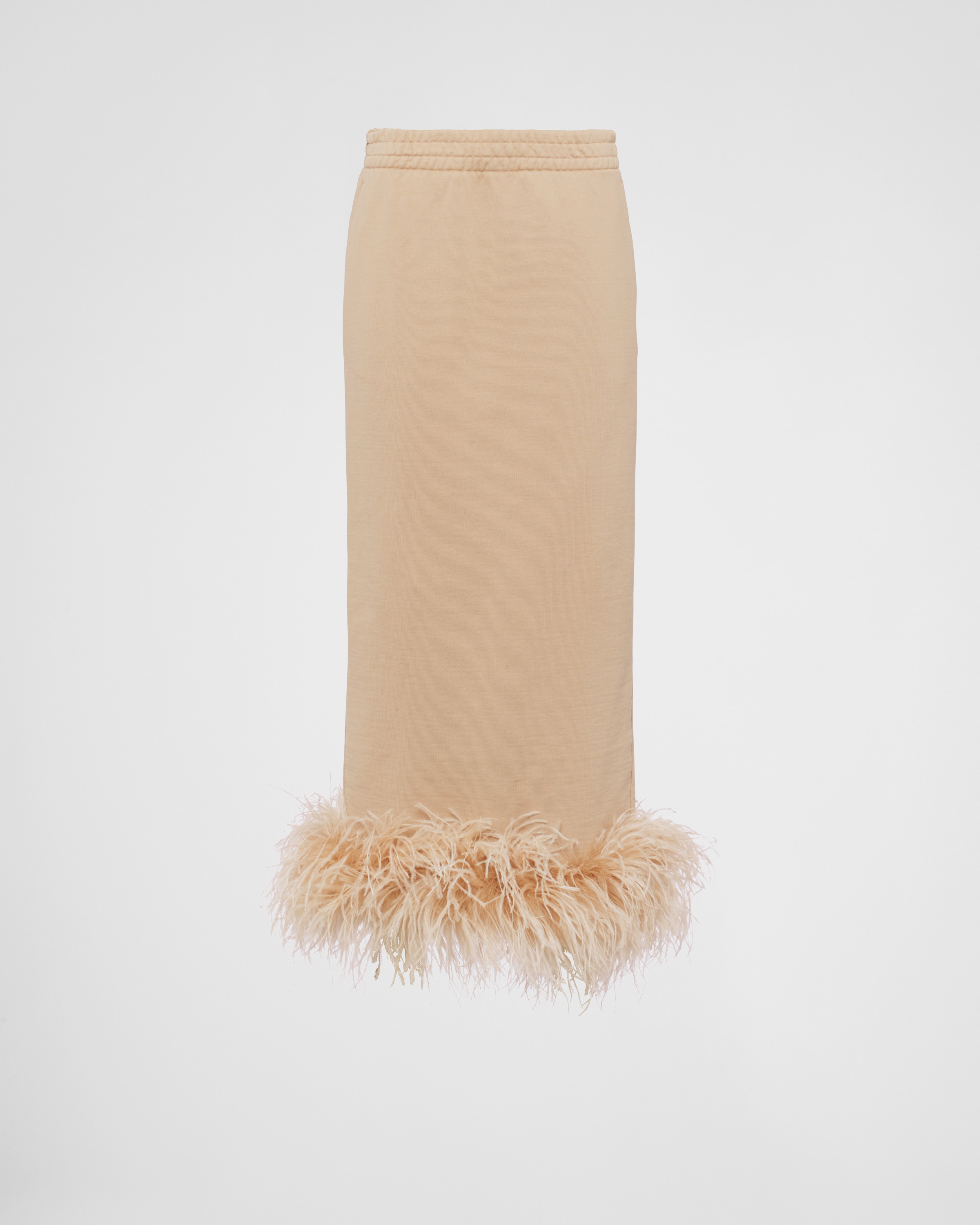 Feather outlet skirt cream