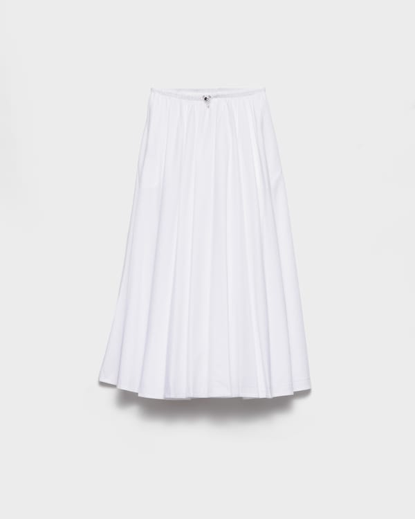 【日本入手困難】プラダ Sable satin skirt スカート Black Sablé satin skirt | PRADA