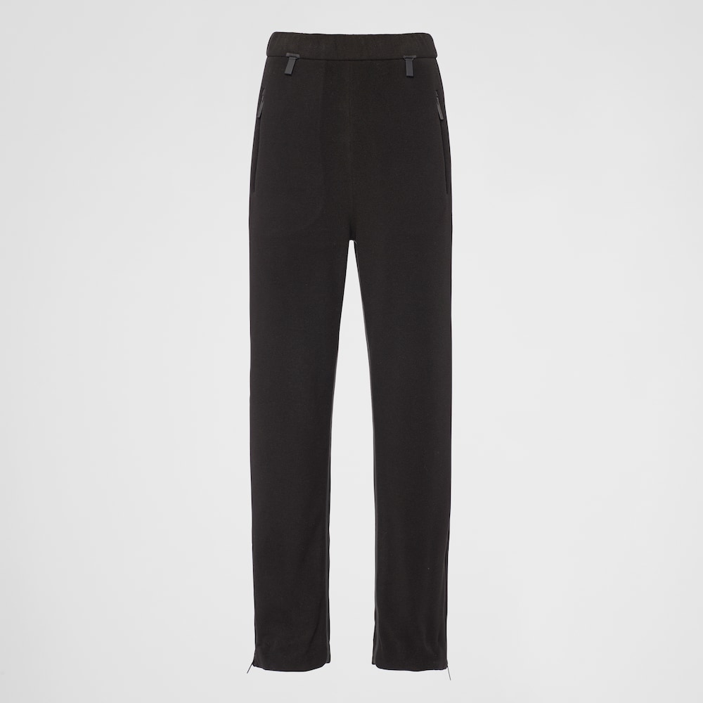 Prada Recycled technical fleece joggers 1