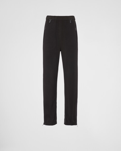 Prada Recycled technical fleece joggers 1