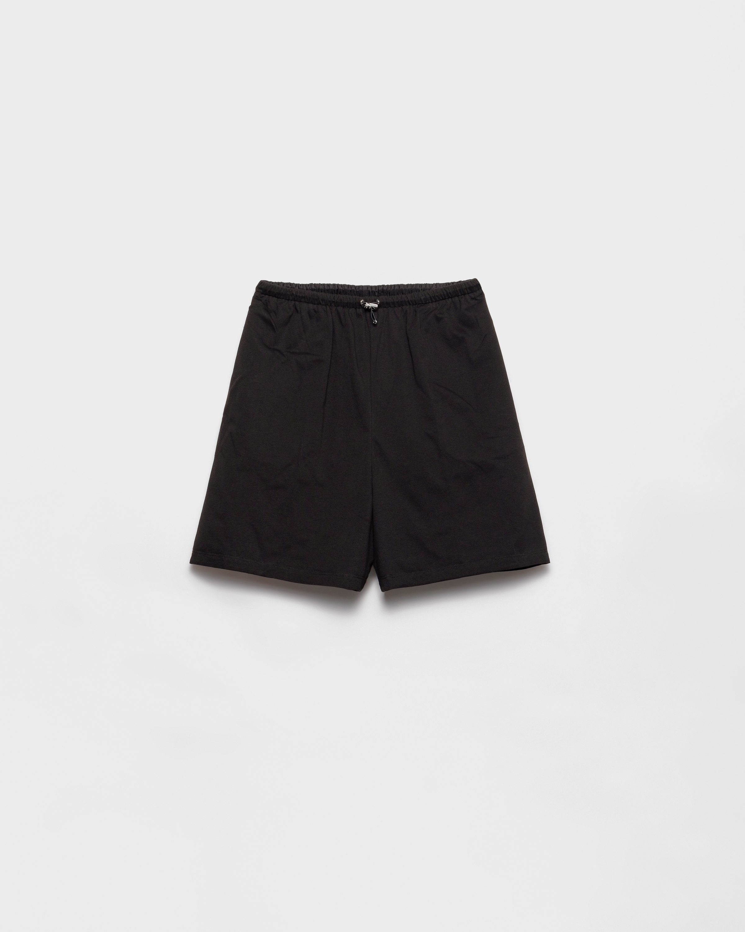 Prada Reversible cotton jersey and Re-Nylon shorts
