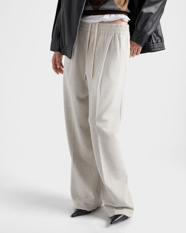 Cotton fleece pants - Marble Gray Cotton fleece pants - Marble Gray