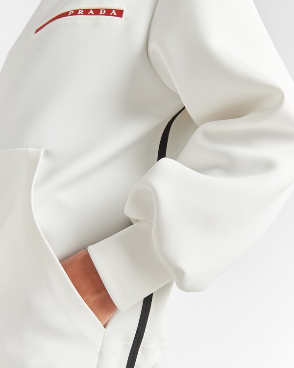 Double jersey crew-neck sweatshirt Double jersey crew-neck sweatshirt