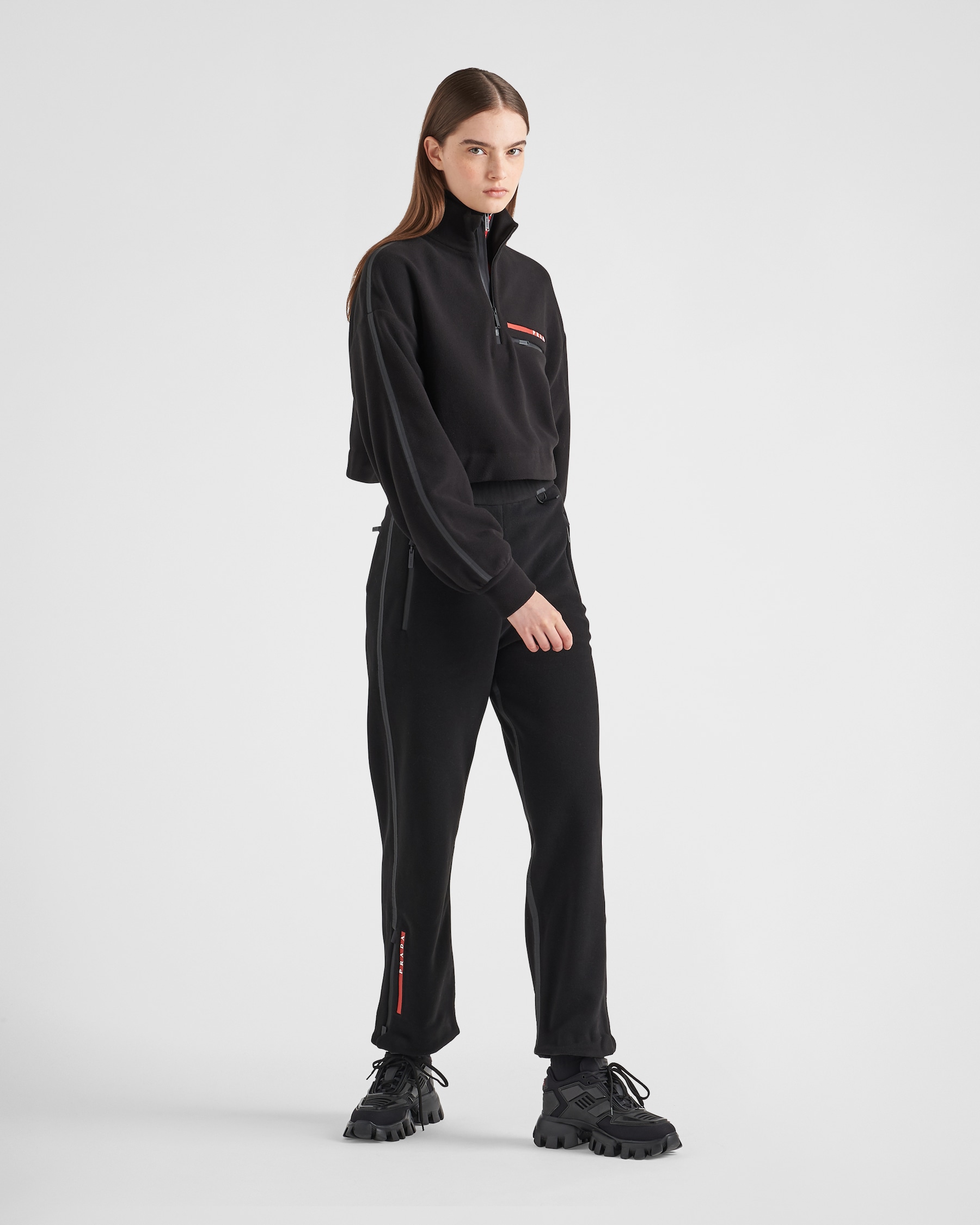 Prada Black Viscose Sweatshirt main image 1