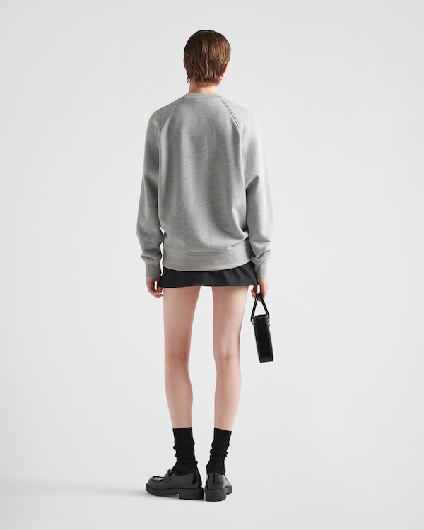 Long-sleeved cotton sweatshirt Long-sleeved cotton sweatshirt