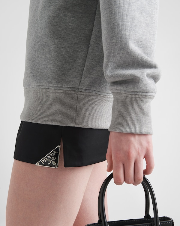 Long-sleeved cotton sweatshirt Long-sleeved cotton sweatshirt