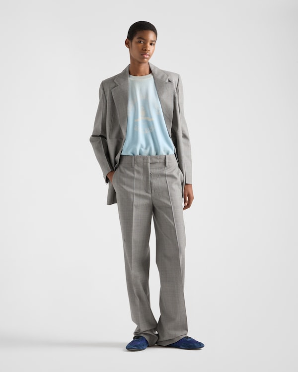 Felpa girocollo in cotone Felpa girocollo in cotone