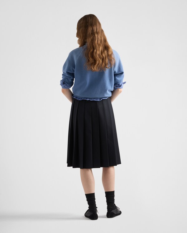 Cotton crew-neck sweatshirt Cotton crew-neck sweatshirt