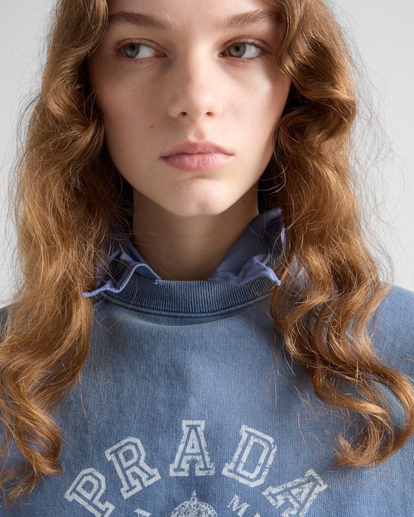 Cotton crew-neck sweatshirt Cotton crew-neck sweatshirt