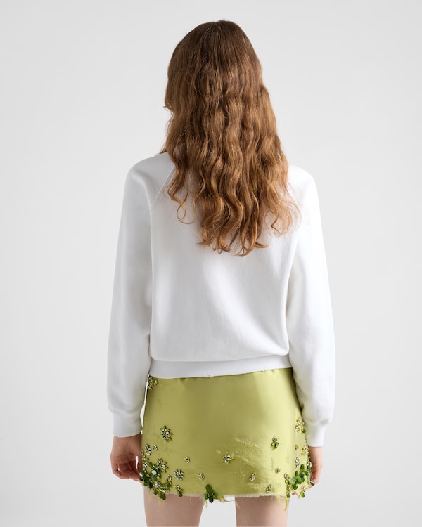 Cotton crew-neck sweatshirt Cotton crew-neck sweatshirt