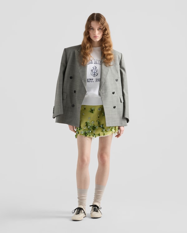 Cotton crew-neck sweatshirt Cotton crew-neck sweatshirt