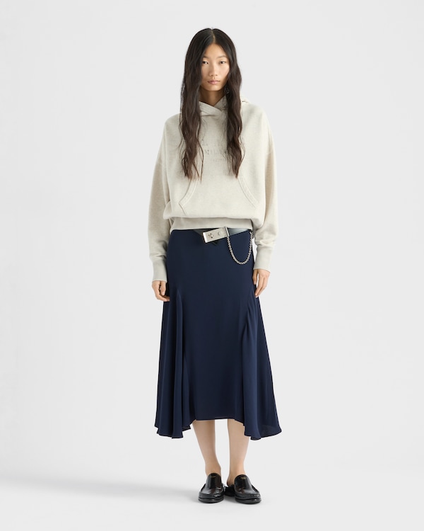 Sweat-shirt à capuche en coton molletonné Sweat-shirt à capuche en coton molletonné