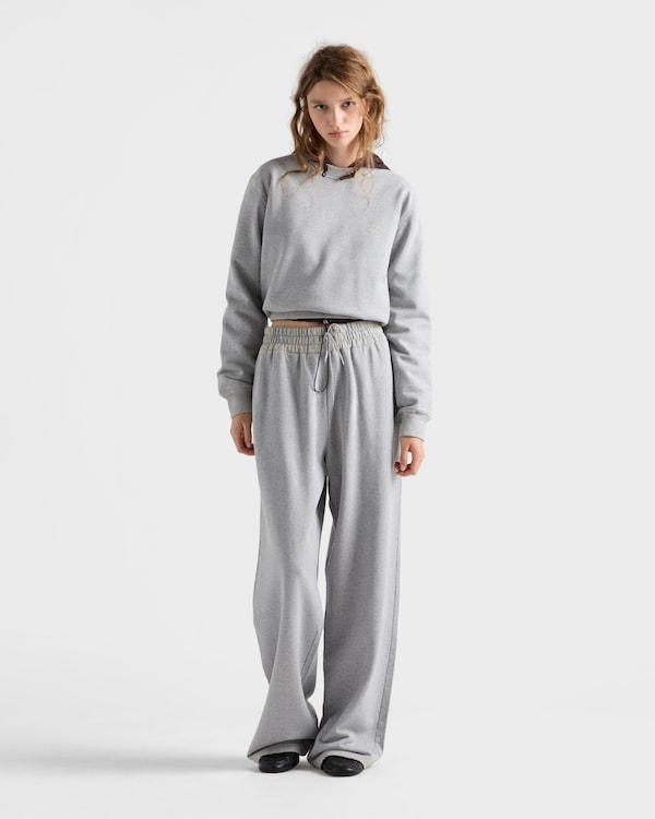 Cotton crew-neck sweatshirt Cotton crew-neck sweatshirt