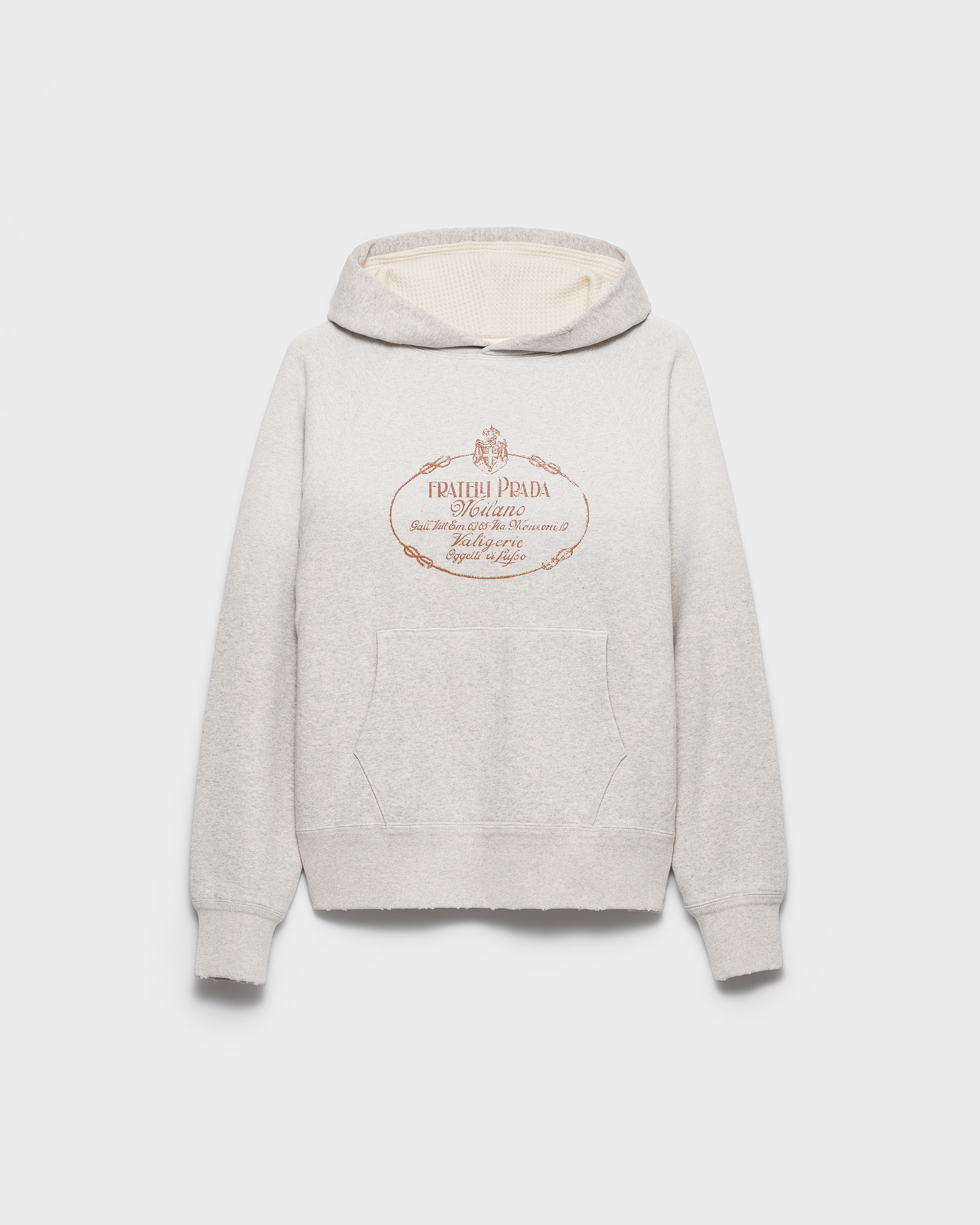 Prada Cotton fleece hoodie