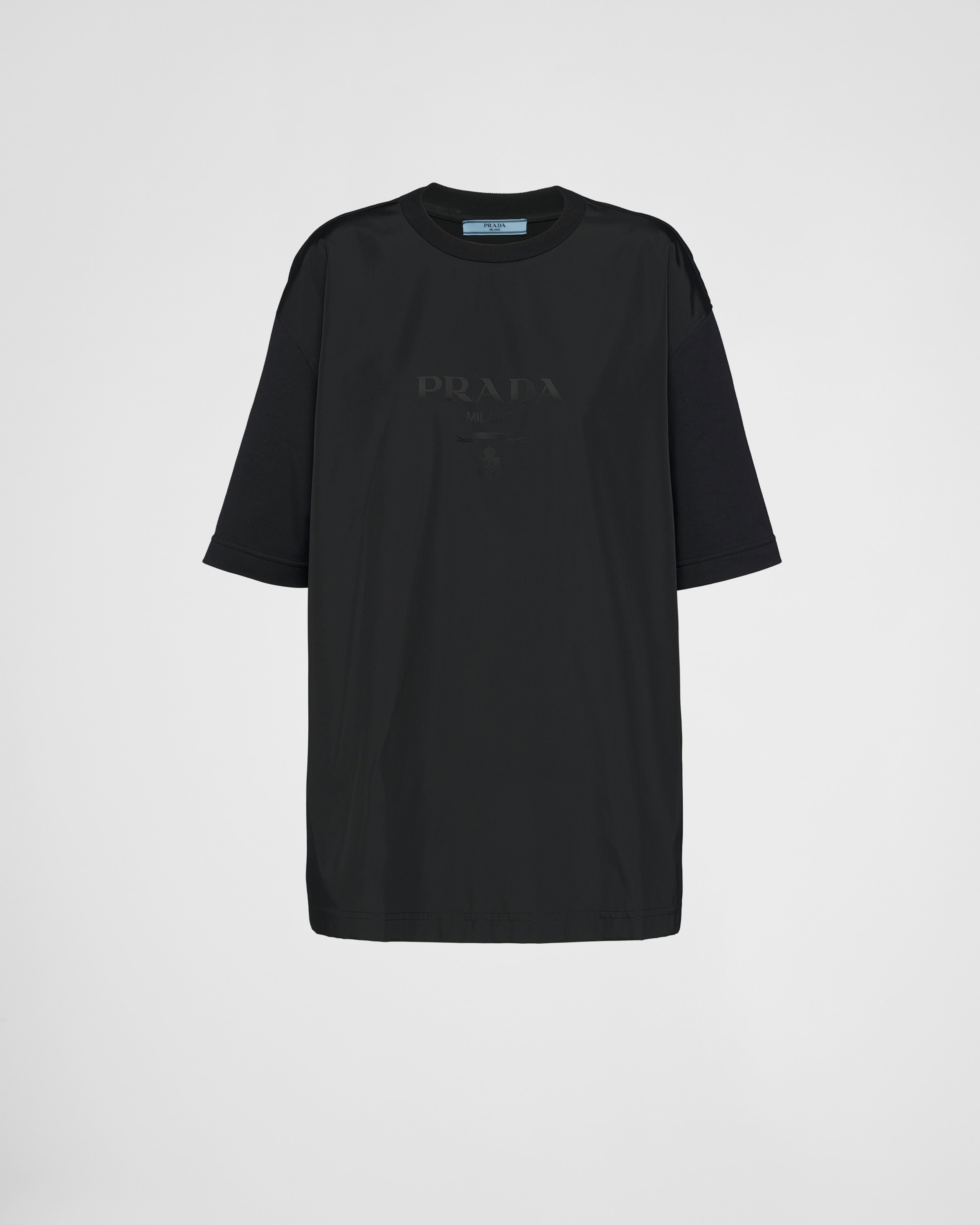 Prada print t shirt clearance