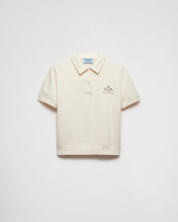 ホワイト インターロック Tシャツ | PRADA