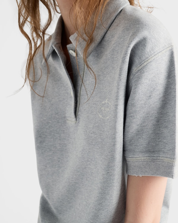 棉质抓绒Polo衫 棉质抓绒Polo衫