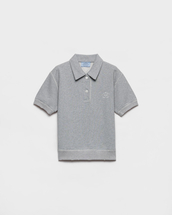 棉质抓绒Polo衫 棉质抓绒Polo衫