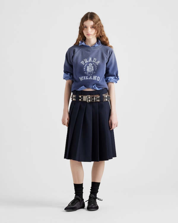 Cotton fleece T-shirt Cotton fleece T-shirt