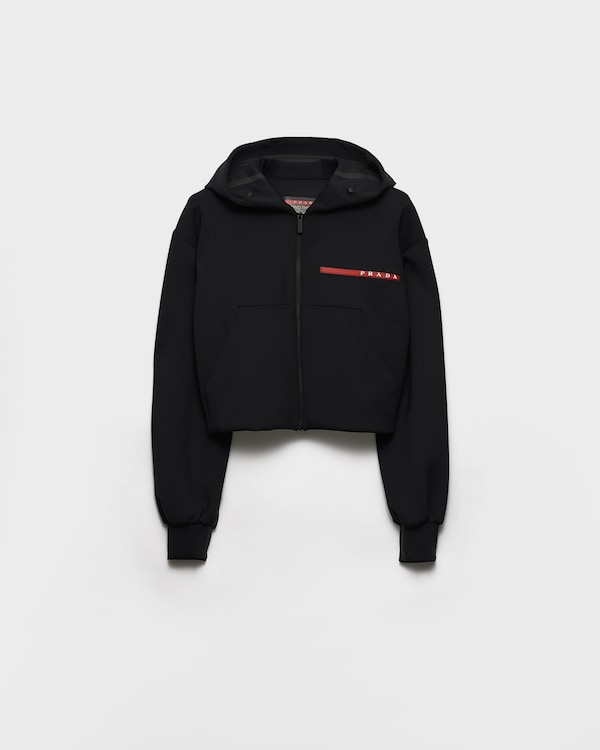 Double jersey sweatshirt - Black Double jersey sweatshirt - Black