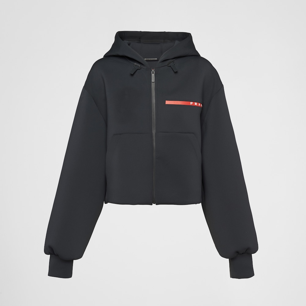 Prada Recycled double jersey sweatshirt 1