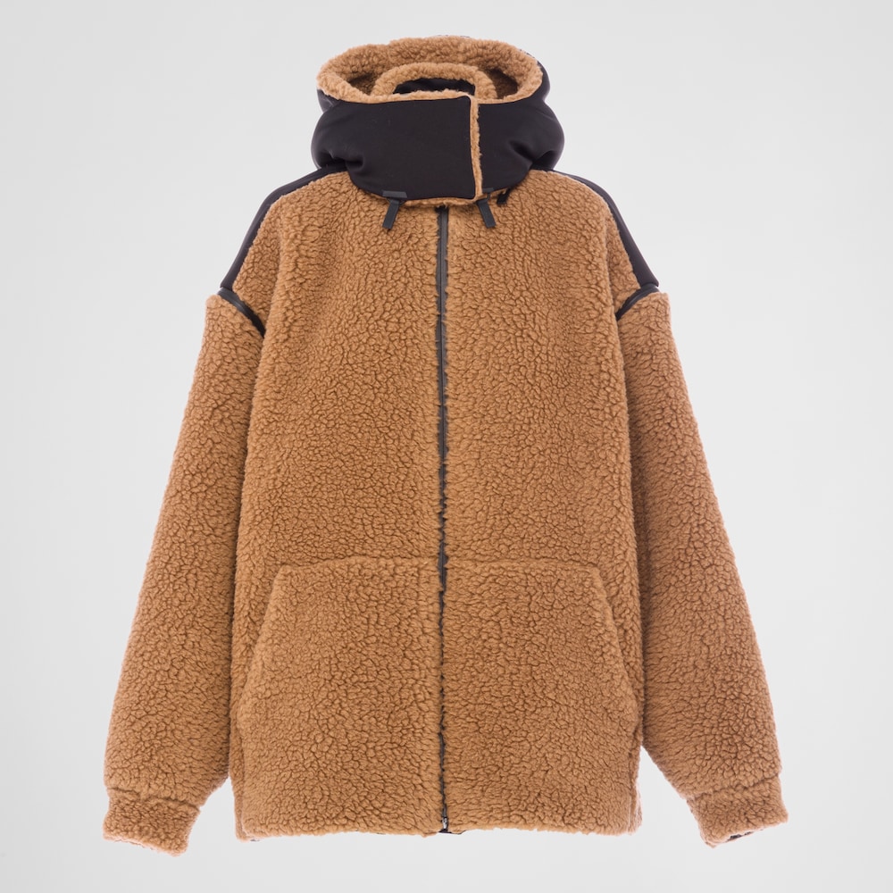 Prada 双面抓绒和再生织物外套 1