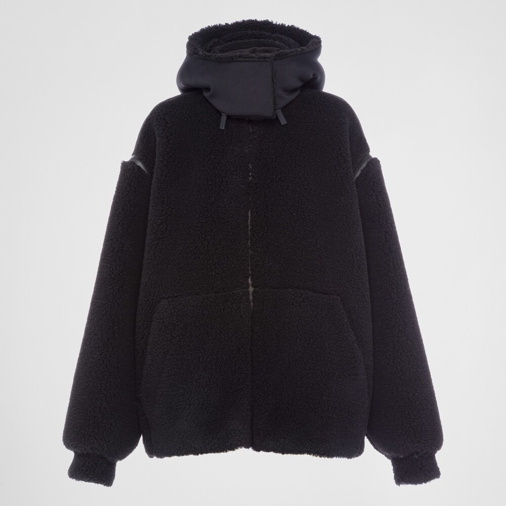 Prada 双面抓绒和再生织物外套 1