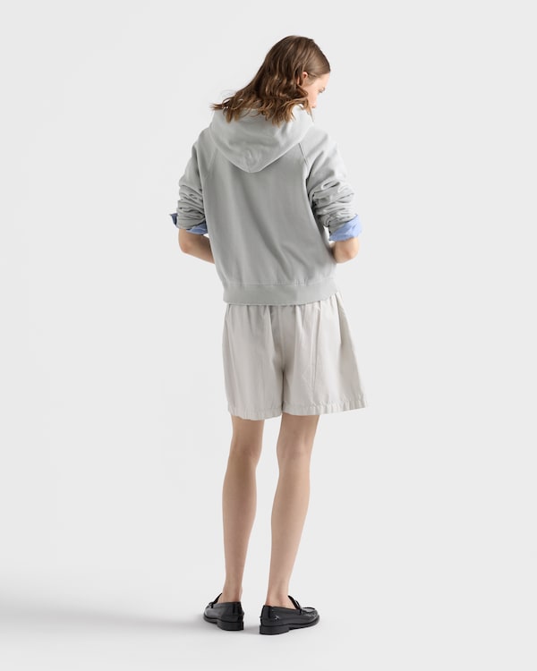 Cotton hoodie jacket - Marble Gray Cotton hoodie jacket - Marble Gray