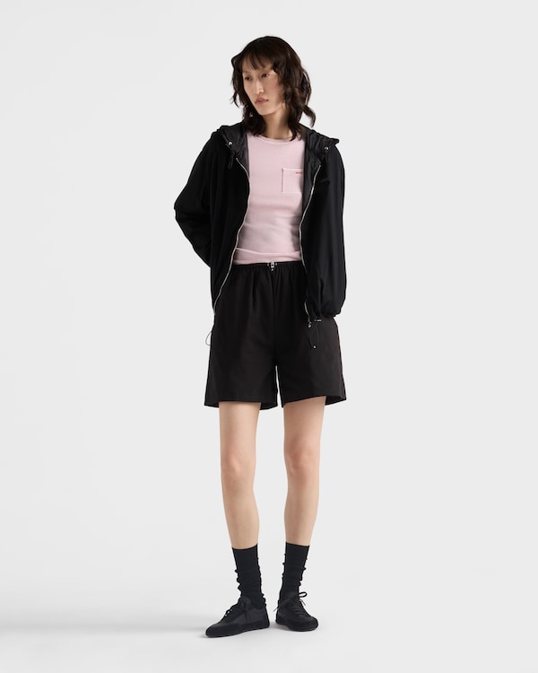 Reversible jersey hoodie Reversible jersey hoodie