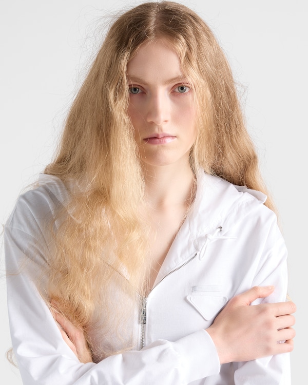 Veste à capuche réversible en jersey Veste à capuche réversible en jersey