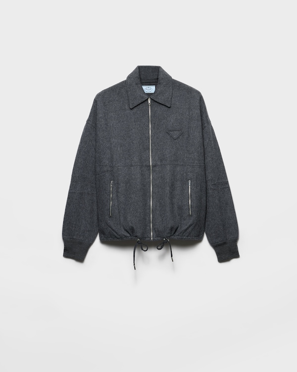 Jersey blouson jacket - Slate Gray Jersey blouson jacket - Slate Gray