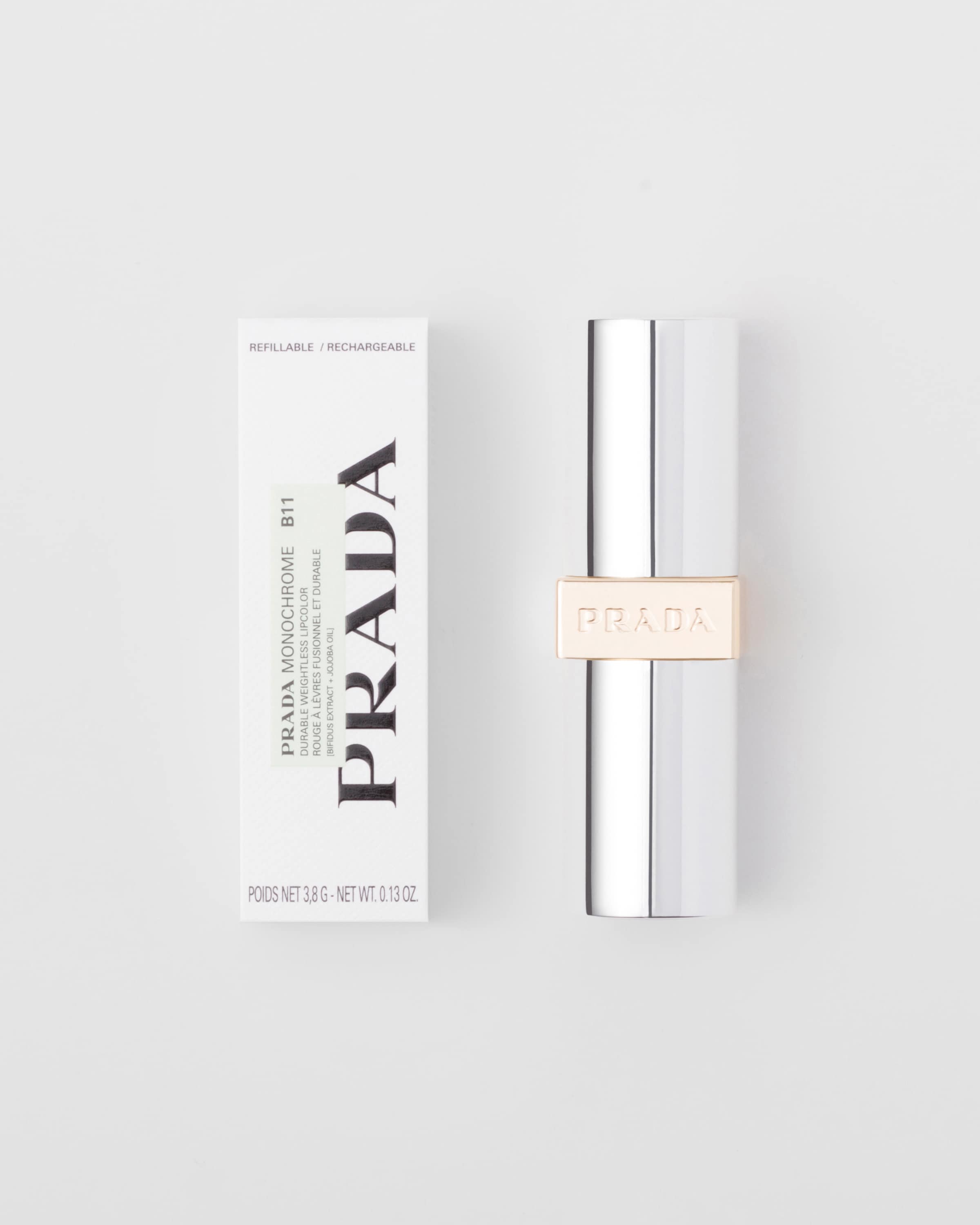 B11 - Alabaster Prada Monochrome Hyper Matte Lipstick | PRADA