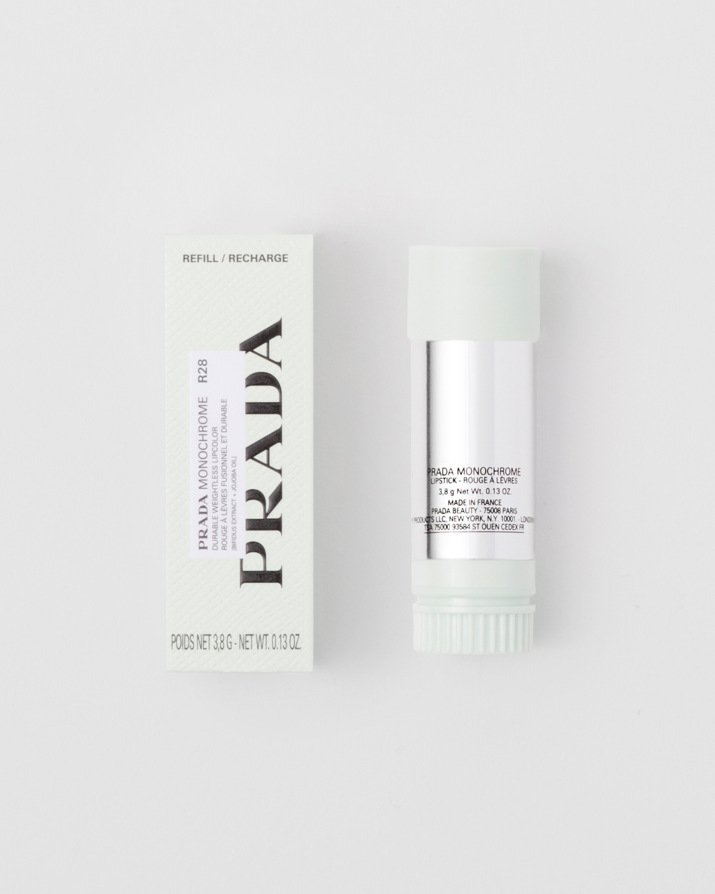 R28 - FUOCO Prada Monochrome Hyper Matte lipstick refill | PRADA
