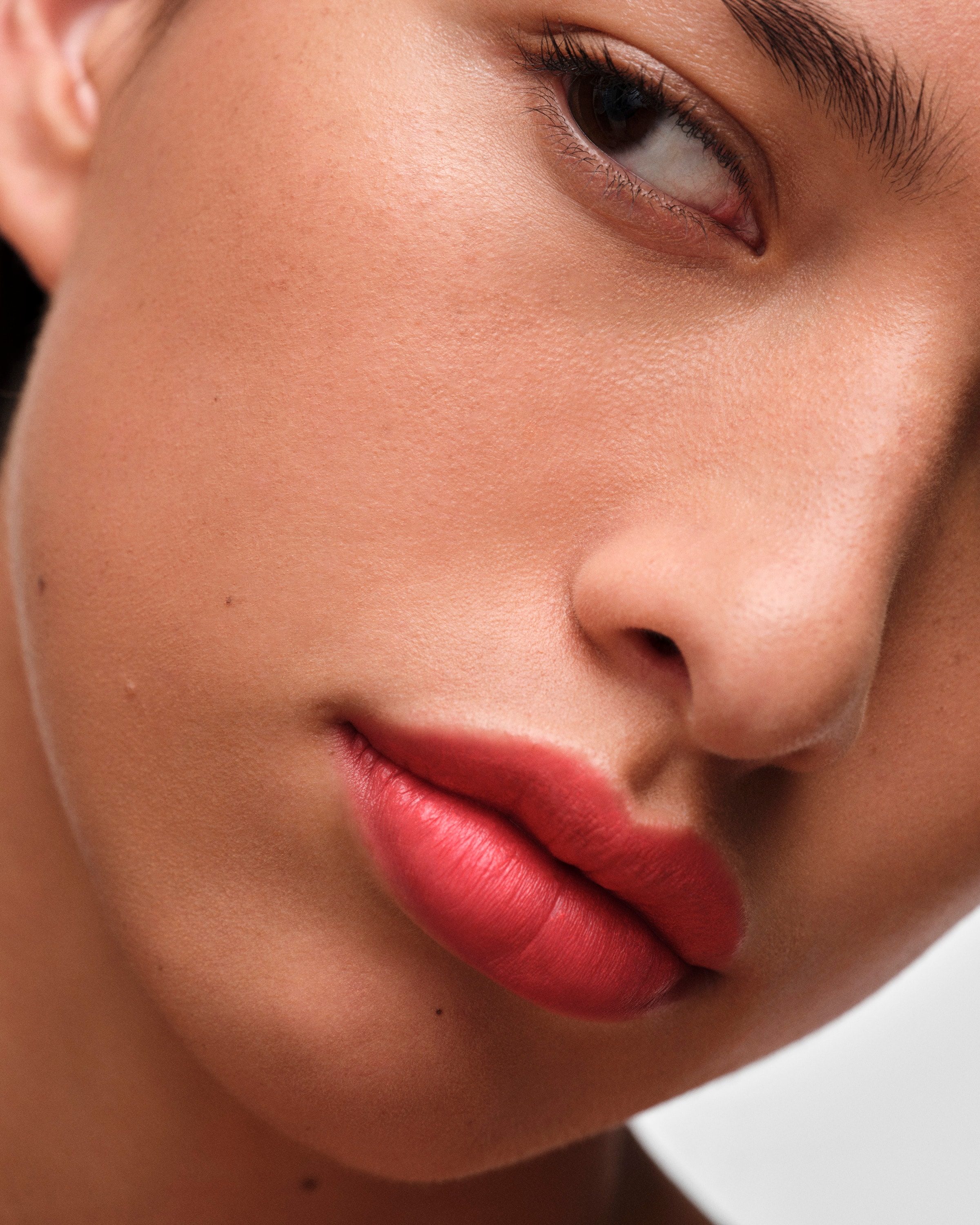 O176 - Nacarat Prada Monochrome Soft Matte Lipstick - O176