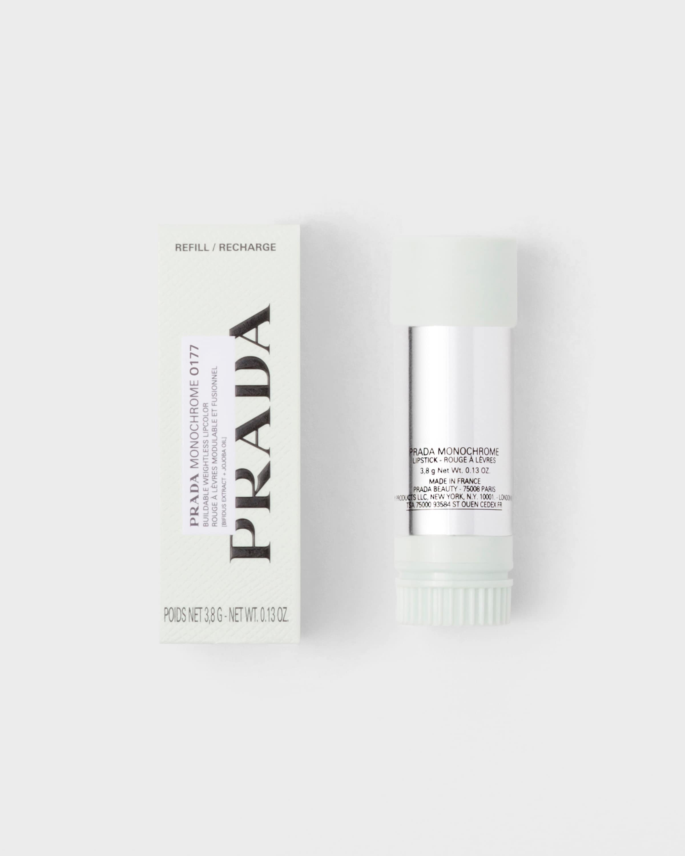 専用❤️アンティーク　ラム　ホワイトモヘア　したペロ　シルクリボン O177 - Flamingo Prada Monochrome Soft Matte Lipstick Refill