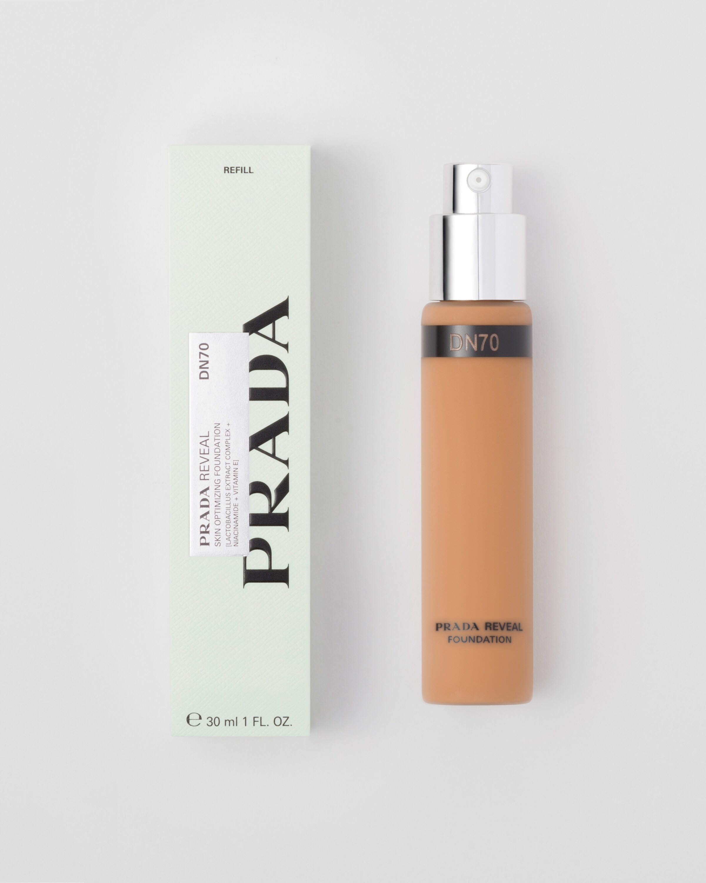 Dn70 Dark Neutral Prada Reveal Skin Optimizing Foundation Refill
