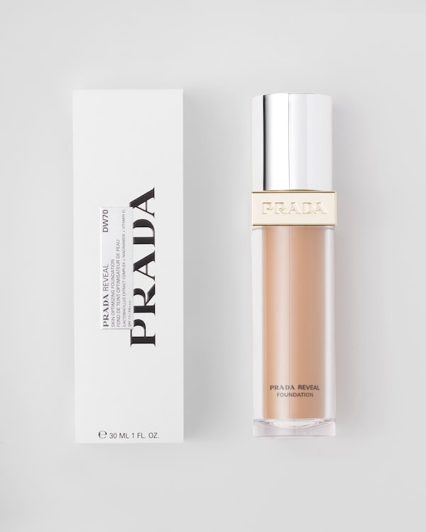 Prada Reveal Skin optimizing foundation - DW70 - DARK WARM Prada Reveal Skin optimizing foundation - DW70 - DARK WARM
