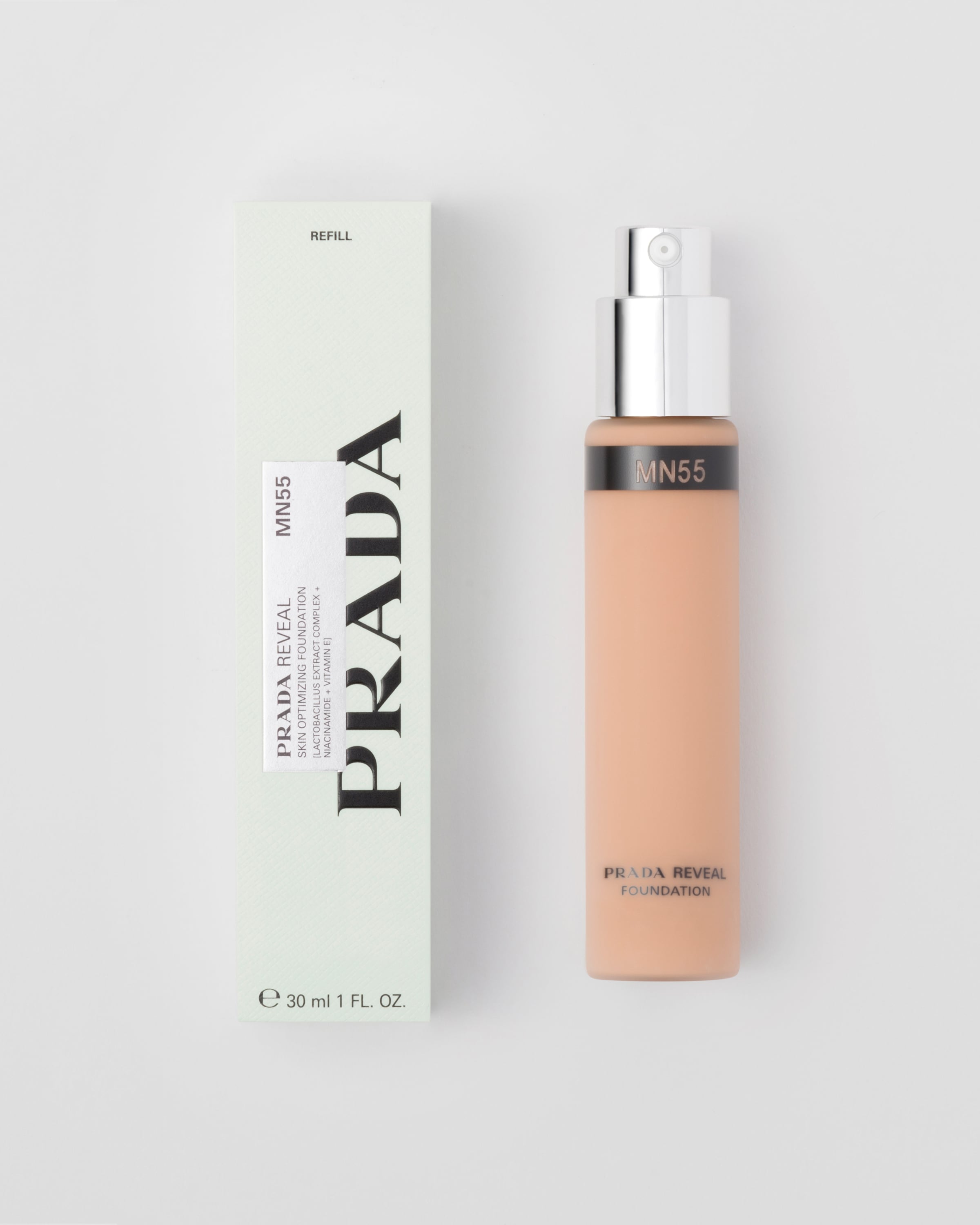 ファンデーション PRADA AUGMENTED SKIN LN25 12g LN25 - LIGHT NEUTRAL Prada Reveal Skin optimizing foundation