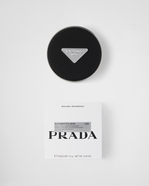 Prada Reveal Mesh Cushion Foundation - LC5 - LIGHT COOL Prada Reveal Mesh Cushion Foundation - LC5 - LIGHT COOL