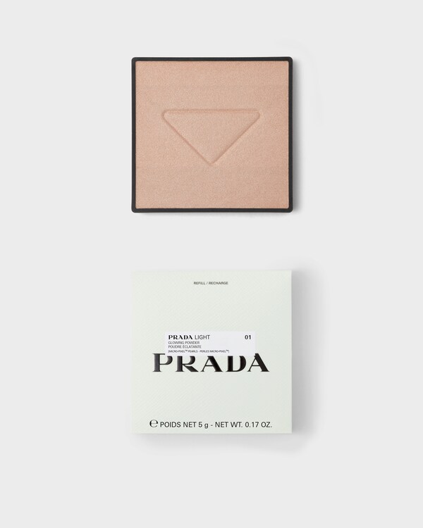 Prada Light Glowing powder refill - 01 CHAMPAGNE Prada Light Glowing powder refill - 01 CHAMPAGNE